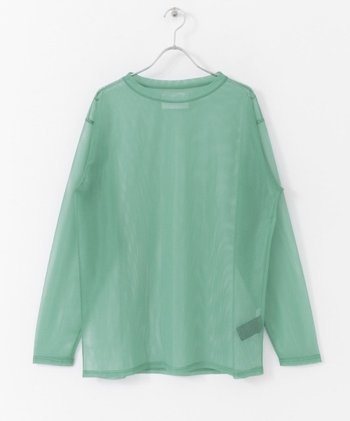 URBAN RESEARCH（アーバンリサーチ）の「URBAN RESEARCH iD　メッシュロングスリーブTシャツ（Tシャツ/カットソー・メンズ・グリーン系その他/ロイヤルブルー/チャコールグレー・MEDIUM/LARGE）」の20枚目の写真