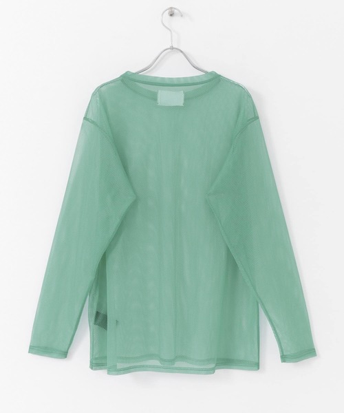 URBAN RESEARCH（アーバンリサーチ）の「URBAN RESEARCH iD　メッシュロングスリーブTシャツ（Tシャツ/カットソー・メンズ・グリーン系その他/ロイヤルブルー/チャコールグレー・MEDIUM/LARGE）」の21枚目の写真