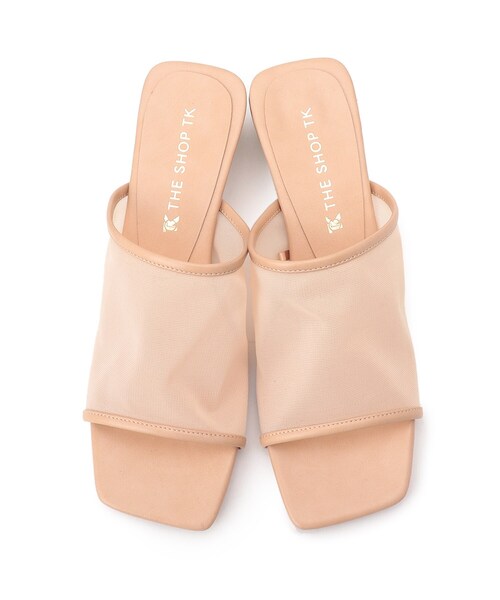 THE SHOP TK (ザ ショップ ティーケー )の「◆スクエアミュール(サンダル・レディース・ブラック/ベージュ/イエロー・35/45/25)」の4枚目の写真