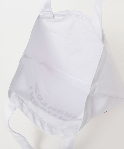 Traditional Weatherwear（トラディショナルウェザーウェア）の「Traditional Weatherwear / WAVE LOGO TOTE（トートバッグ・メンズ・ブルー/レッド・ONE SIZE）」の9枚目の写真