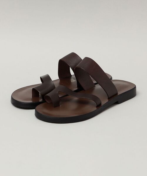 SHIPS（シップス）の「SHIPS: レザー ストラップ サンダル（サンダル・メンズ・ブラック/ブラウン・40/41/42/43）」の11枚目の写真