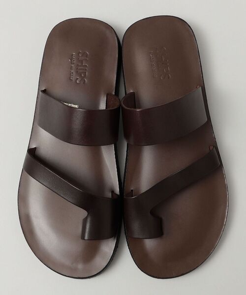 SHIPS（シップス）の「SHIPS: レザー ストラップ サンダル（サンダル・メンズ・ブラック/ブラウン・40/41/42/43）」の14枚目の写真