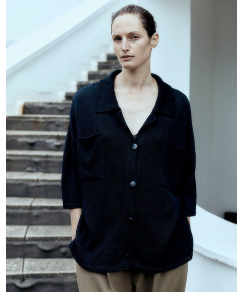 Bshop（ビショップ）の「CORDERA | リネンシャツカーディガン WOMEN