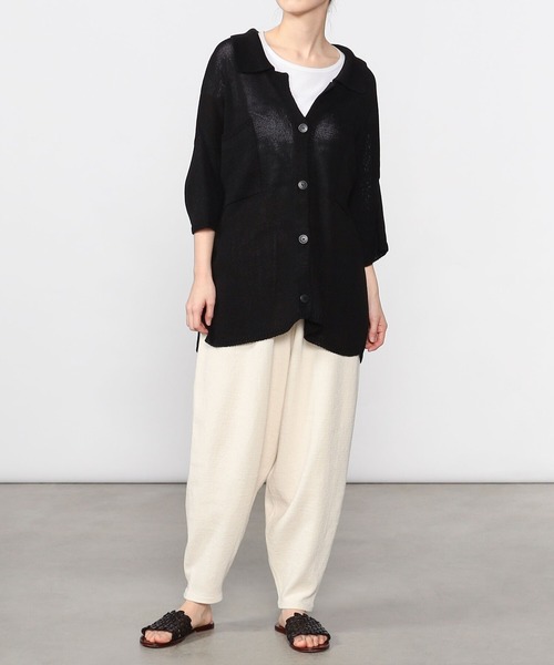 Bshop（ビショップ）の「CORDERA | リネンシャツカーディガン WOMEN