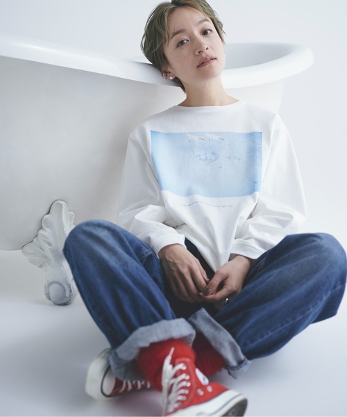 studio CLIP(スタディオクリップ)の「フォトグラファーコラボTシャツ(Tシャツ/カットソー・レディース・その他1/その他2/その他3・FREE)」の1枚目の写真