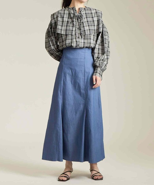 solleim（ソルレム）の「デニムマーメイドスカート（デニムスカート・レディース・ブラック/グレー/ブルー・M）」の5枚目の写真