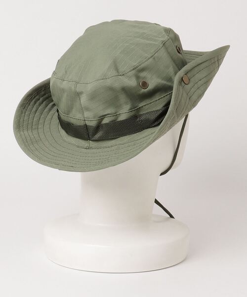 DOUBLE STEAL（ダブルスティール）の「Adventure Hat（ハット・メンズ・カモフラージュ/カーキ/ブラック・FREE）」の4枚目の写真