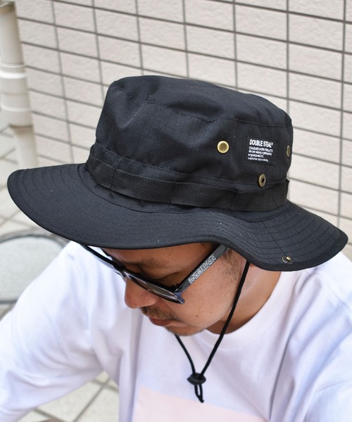 DOUBLE STEAL（ダブルスティール）の「Adventure Hat（ハット・メンズ・カモフラージュ/カーキ/ブラック・FREE）」の19枚目の写真