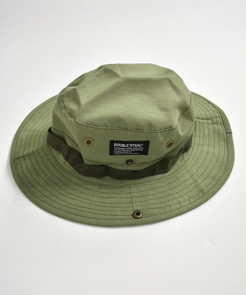 DOUBLE STEAL（ダブルスティール）の「Adventure Hat（ハット・メンズ・カモフラージュ/カーキ/ブラック・FREE）」の16枚目の写真