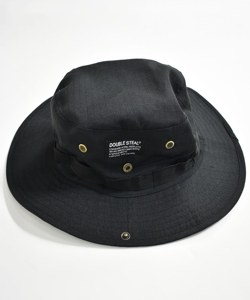 DOUBLE STEAL（ダブルスティール）の「Adventure Hat（ハット・メンズ・カモフラージュ/カーキ/ブラック・FREE）」の11枚目の写真