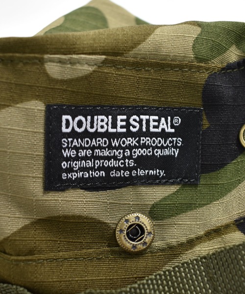DOUBLE STEAL（ダブルスティール）の「Adventure Hat（ハット・メンズ・カモフラージュ/カーキ/ブラック・FREE）」の9枚目の写真