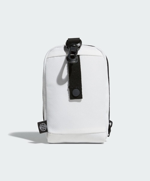 adidas（アディダス）の「フック付き アクセサリーポーチ【adidas Golf/アディダスゴルフ】（ポーチ・メンズ・ホワイト×ブラック/ブラック×ホワイト/レッド/グリーン・FREE）」の5枚目の写真