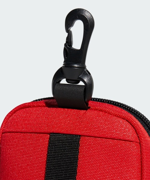 adidas（アディダス）の「フック付き アクセサリーポーチ【adidas Golf/アディダスゴルフ】（ポーチ・メンズ・ホワイト×ブラック/ブラック×ホワイト/レッド/グリーン・FREE）」の18枚目の写真