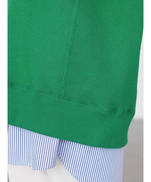 Sugar spoon（シュガースプーン）の「・SUGAR SPOON カレッジロゴptベスト（Tシャツ/カットソー・レディース・ブラック/オフホワイト/グリーン/杢グレー・FREE）」の18枚目の写真