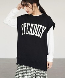 Sugar spoon | ・SUGAR SPOON カレッジロゴptベスト(Tシャツ/カットソー)