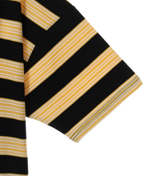 Candy Stripper（キャンディストリッパー）の「DOCKING SMILE BORDER Tシャツ（Tシャツ/カットソー・レディース・イエロー/ブルー/ボルドー・2）」の8枚目の写真