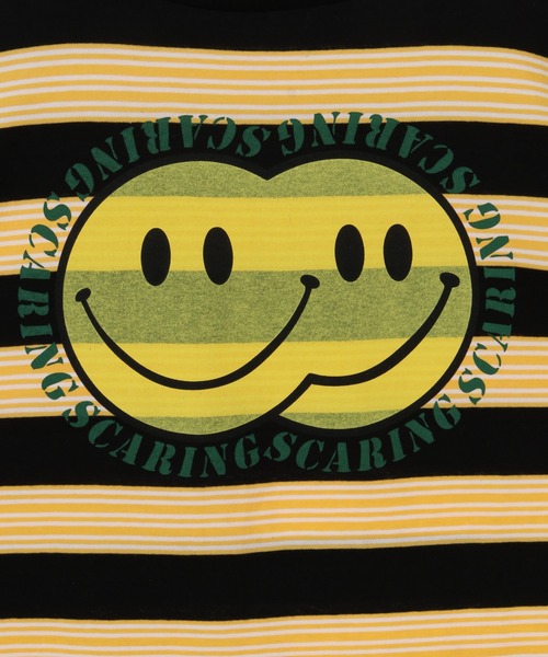 Candy Stripper（キャンディストリッパー）の「DOCKING SMILE BORDER Tシャツ（Tシャツ/カットソー・レディース・イエロー/ブルー/ボルドー・2）」の14枚目の写真