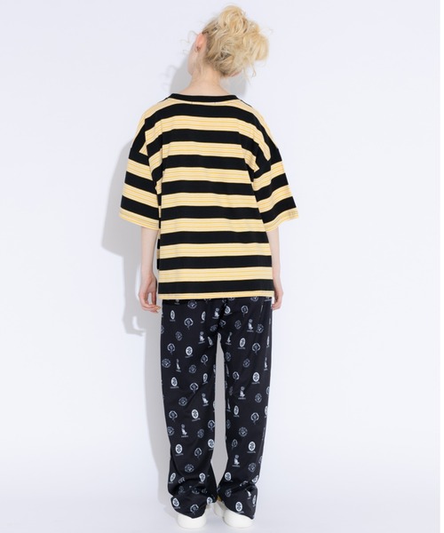 Candy Stripper（キャンディストリッパー）の「DOCKING SMILE BORDER Tシャツ（Tシャツ/カットソー・レディース・イエロー/ブルー/ボルドー・2）」の7枚目の写真