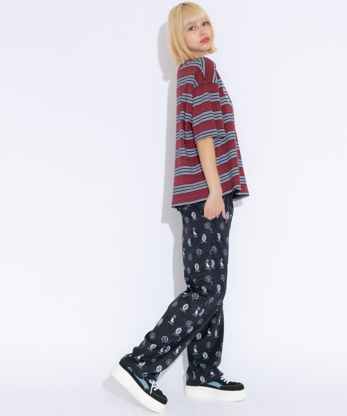 Candy Stripper（キャンディストリッパー）の「DOCKING SMILE BORDER Tシャツ（Tシャツ/カットソー・レディース・イエロー/ブルー/ボルドー・2）」の13枚目の写真