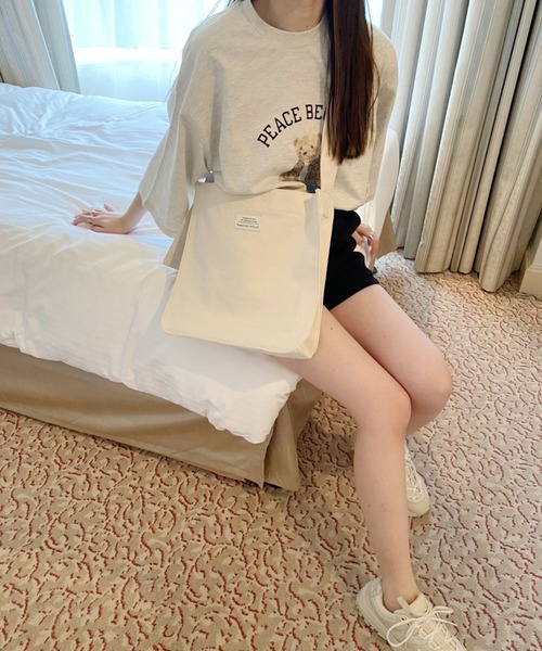 Heather（ヘザー）の「HOLiCナビBAG　273432（トートバッグ・レディース・ブラック/アイボリー/パープル・ONE SIZE）」の5枚目の写真