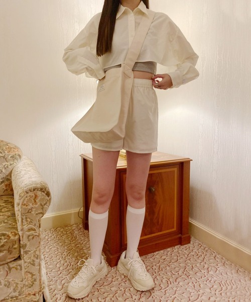 Heather（ヘザー）の「HOLiCナビBAG　273432（トートバッグ・レディース・ブラック/アイボリー/パープル・ONE SIZE）」の6枚目の写真