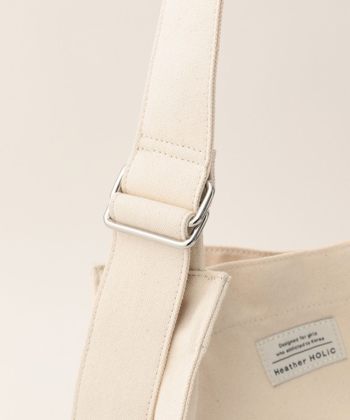 Heather（ヘザー）の「HOLiCナビBAG　273432（トートバッグ・レディース・ブラック/アイボリー/パープル・ONE SIZE）」の18枚目の写真