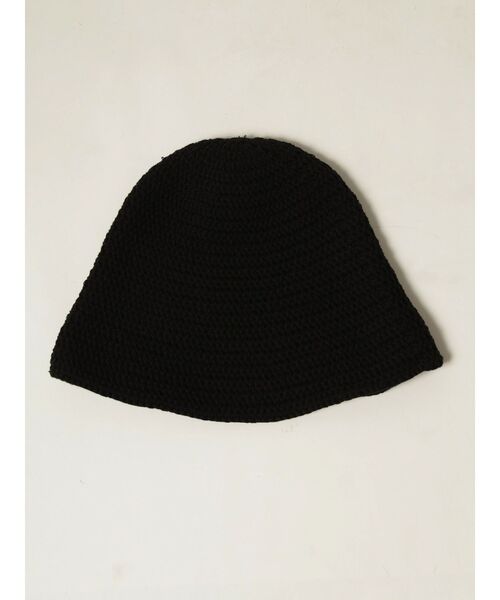 VEQUM(VEQUM)の「【VEQUM】CROCHET WIDE HAT(ハット・レディース・ブルー/ブラック・FREE)」の4枚目の写真