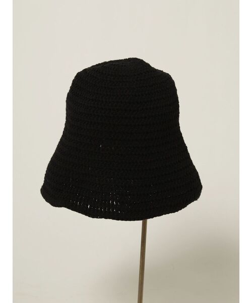 VEQUM(VEQUM)の「【VEQUM】CROCHET WIDE HAT(ハット・レディース・ブルー/ブラック・FREE)」の6枚目の写真