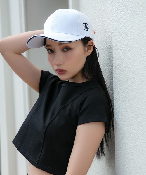 ANDGEEBEE（アンジービー）の「UNISEX ロゴキャップ（キャップ・レディース・ホワイト/ブラック・FREE）」の16枚目の写真