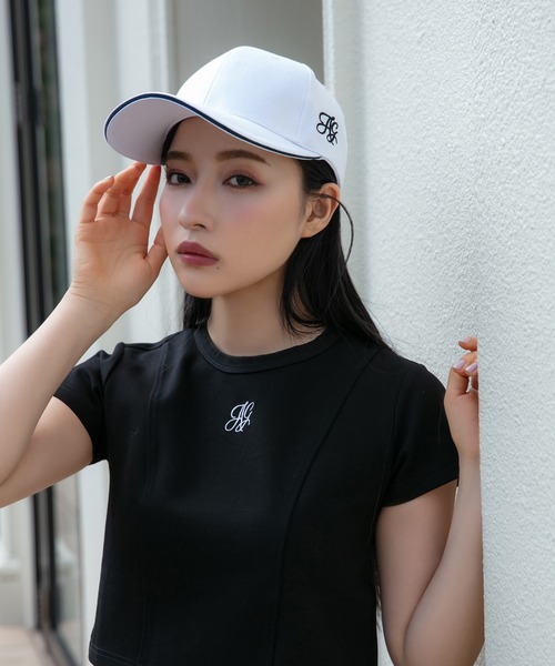 ANDGEEBEE（アンジービー）の「UNISEX ロゴキャップ（キャップ・レディース・ホワイト/ブラック・FREE）」の15枚目の写真