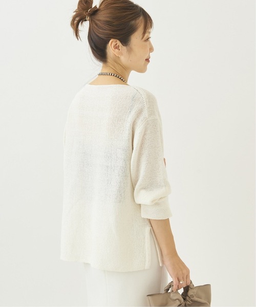プラージュ 2023ss Decollete ニット ボートネック 畦編み 完売 plage(プラージュ)の「《追加》ヨコアミボートネックニット3