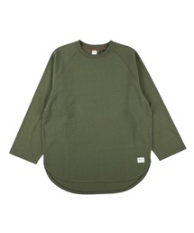 ラグランTシャツ」に該当するグリーン・カーキ/緑色系の