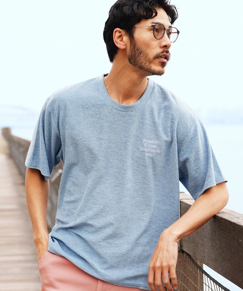 jiggys shop（ジギーズショップ）の「UVカット 接触冷感 サマーパイル 半袖Tシャツ（Tシャツ/カットソー・メンズ・ブラック/グレー系その他/グレー系その他2/ホワイト/ホワイト系その他/ホワイト系その他2/ホワイト系その他3/ホワイト系その他4/ブルー系その他/ブルー系その他2/ブルー系その他3/ホワイト系その他5/ホワイト系その他6/ブルー系その他4/チャコール/ブルー系その他5/ホワイト系その他7/グレー系その他3/ネイビー/ブラック系その他/ピンク系その他・SMALL/MEDIUM/LARGE/X-LARGE）」の20枚目の写真