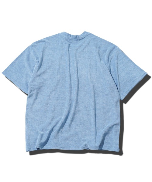 jiggys shop（ジギーズショップ）の「UVカット 接触冷感 サマーパイル 半袖Tシャツ（Tシャツ/カットソー・メンズ・ブラック/グレー系その他/グレー系その他2/ホワイト/ホワイト系その他/ホワイト系その他2/ホワイト系その他3/ホワイト系その他4/ブルー系その他/ブルー系その他2/ブルー系その他3/ホワイト系その他5/ホワイト系その他6/ブルー系その他4/チャコール/ブルー系その他5/ホワイト系その他7/グレー系その他3/ネイビー/ブラック系その他/ピンク系その他・SMALL/MEDIUM/LARGE/X-LARGE）」の22枚目の写真