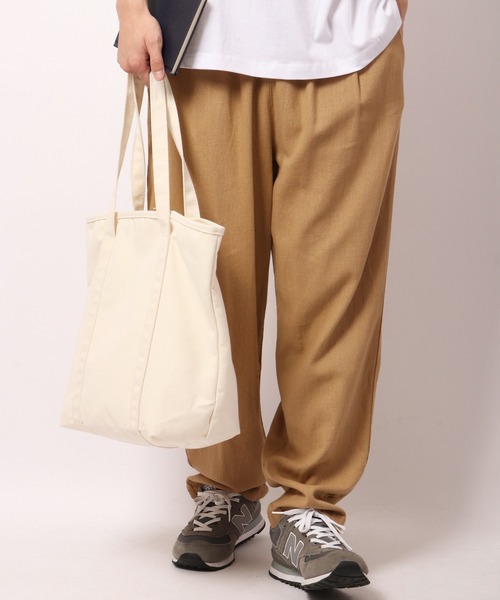 FUNALIVE(ファンアライブ)の「Relation リネン混シェフパンツ(その他パンツ・メンズ・ホワイト/グレー/マスタード/ベージュ/カーキ/ストライプ/ブラック/レッド/ライトピンク/ネイビー/サックスブルー・L/LL/M)」の5枚目の写真