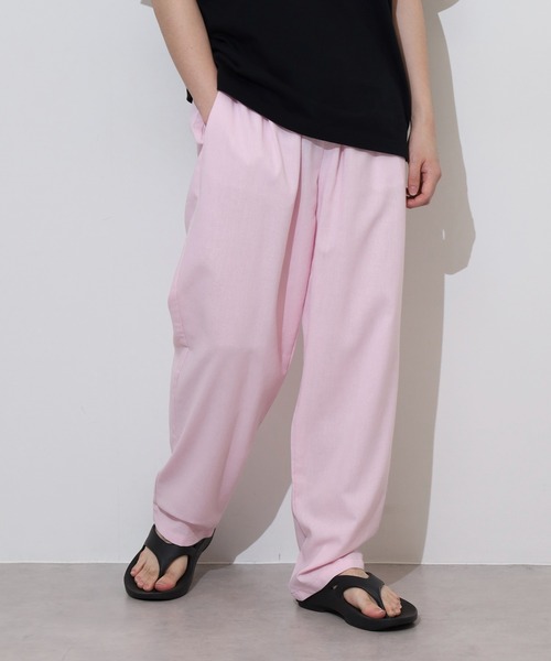 FUNALIVE(ファンアライブ)の「Relation リネン混シェフパンツ(その他パンツ・メンズ・ホワイト/グレー/マスタード/ベージュ/カーキ/ストライプ/ブラック/レッド/ライトピンク/ネイビー/サックスブルー・L/LL/M)」の9枚目の写真