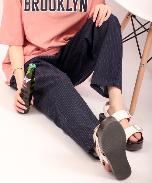 FUNALIVE(ファンアライブ)の「Relation リネン混シェフパンツ(その他パンツ・メンズ・ホワイト/グレー/マスタード/ベージュ/カーキ/ストライプ/ブラック/レッド/ライトピンク/ネイビー/サックスブルー・L/LL/M)」の11枚目の写真