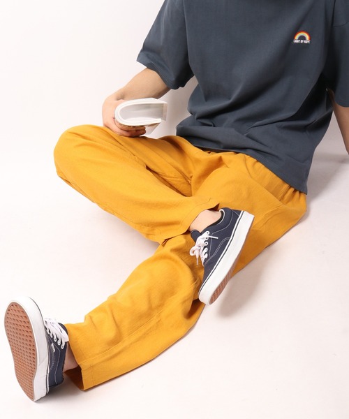 FUNALIVE(ファンアライブ)の「Relation リネン混シェフパンツ(その他パンツ・メンズ・ホワイト/グレー/マスタード/ベージュ/カーキ/ストライプ/ブラック/レッド/ライトピンク/ネイビー/サックスブルー・L/LL/M)」の8枚目の写真