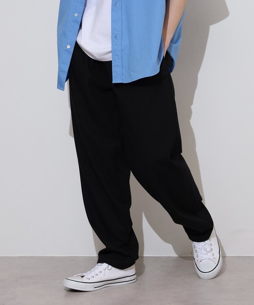 FUNALIVE(ファンアライブ)の「Relation リネン混シェフパンツ(その他パンツ・メンズ・ホワイト/グレー/マスタード/ベージュ/カーキ/ストライプ/ブラック/レッド/ライトピンク/ネイビー/サックスブルー・L/LL/M)」の3枚目の写真