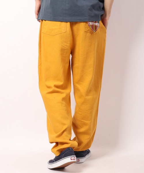 FUNALIVE(ファンアライブ)の「Relation リネン混シェフパンツ(その他パンツ・メンズ・ホワイト/グレー/マスタード/ベージュ/カーキ/ストライプ/ブラック/レッド/ライトピンク/ネイビー/サックスブルー・L/LL/M)」の21枚目の写真