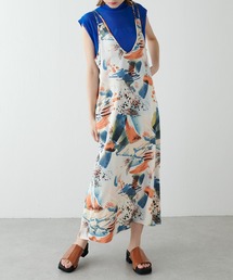 Lui's | アートプリントキャミワンピース(ワンピース)