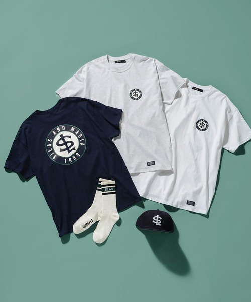 SILAS（サイラス）の「EMBLEM CAP NAVY　サイラスエンブレムキャップネイビー（キャップ・メンズ・ネイビー・ONE SIZE）」の2枚目の写真