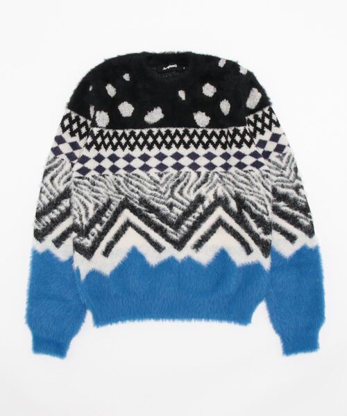 Desigual(デシグアル)の「マルチプリント セーター(ニット/セーター・レディース・ブラック・S/M/L/XL/XS)」の3枚目の写真