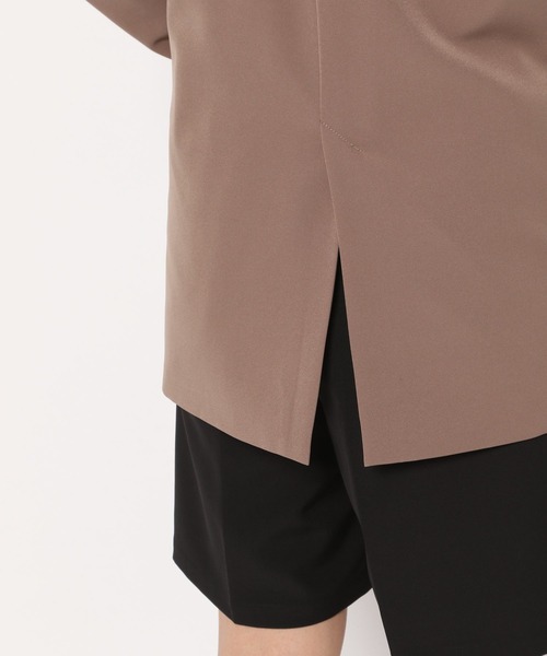 PAGEBOY(ページボーイ)の「マントスリーブジャケット / セットアップ対応(テーラードジャケット・レディース・ブラック/ブラウン系その他/グレイッシュベージュ/グレー・FREE)」の12枚目の写真