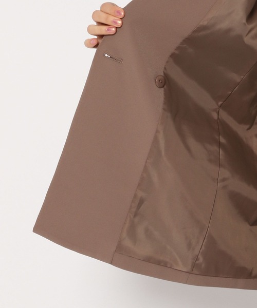 PAGEBOY(ページボーイ)の「マントスリーブジャケット / セットアップ対応(テーラードジャケット・レディース・ブラック/ブラウン系その他/グレイッシュベージュ/グレー・FREE)」の13枚目の写真