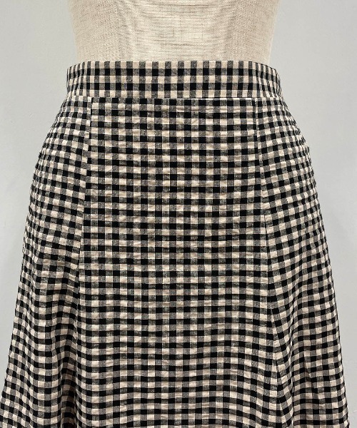 PICCIN（ピッチン）の「サッカーギンガムチェックスカート（スカート・レディース・オフホワイト・M/L）」の19枚目の写真