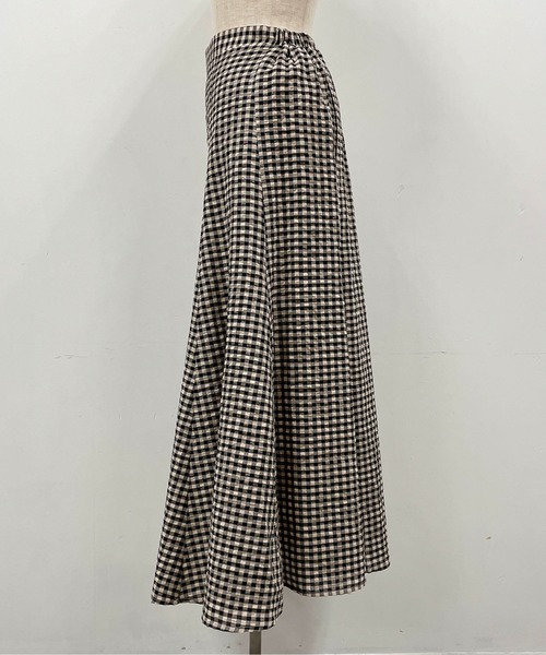 PICCIN（ピッチン）の「サッカーギンガムチェックスカート（スカート・レディース・オフホワイト・M/L）」の17枚目の写真