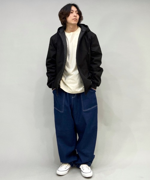 DC（ディーシー）の「DC/ディーシー レギュラーフィット 無地 保温 中綿ジャケット DJK224001（ブルゾン・メンズ・カーキ/ブラック/ブラウン・M/L/XL）」の15枚目の写真