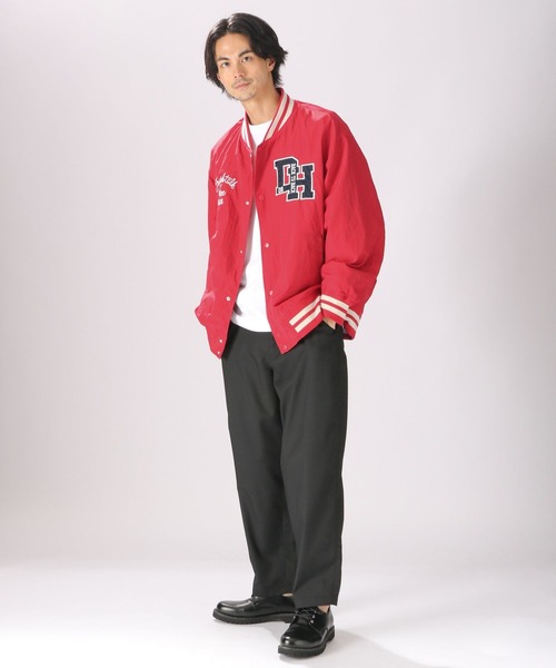 niko and...（ニコアンド）の「アソートロゴスタジアムジャケット（スタジャン・メンズ・ネイビー/レッド/グリーン・MEDIUM/LARGE）」の20枚目の写真