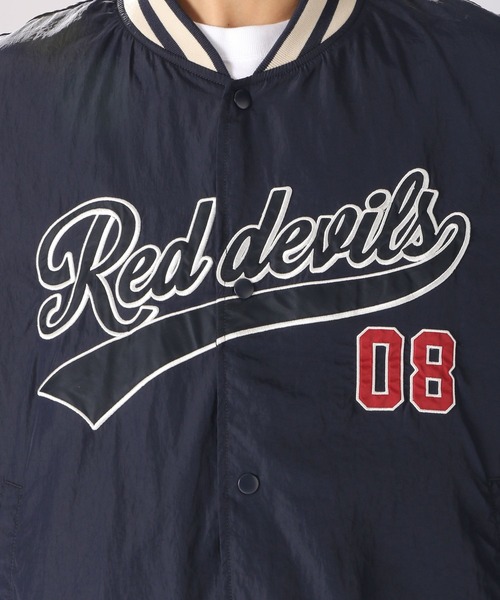 niko and...（ニコアンド）の「アソートロゴスタジアムジャケット（スタジャン・メンズ・ネイビー/レッド/グリーン・MEDIUM/LARGE）」の18枚目の写真